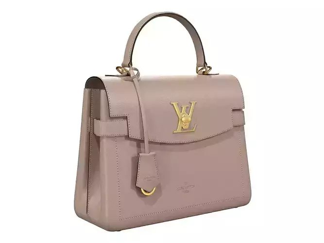 Louis Vuitton Lockme Ever BB Cream Bag Low-poly 3D model