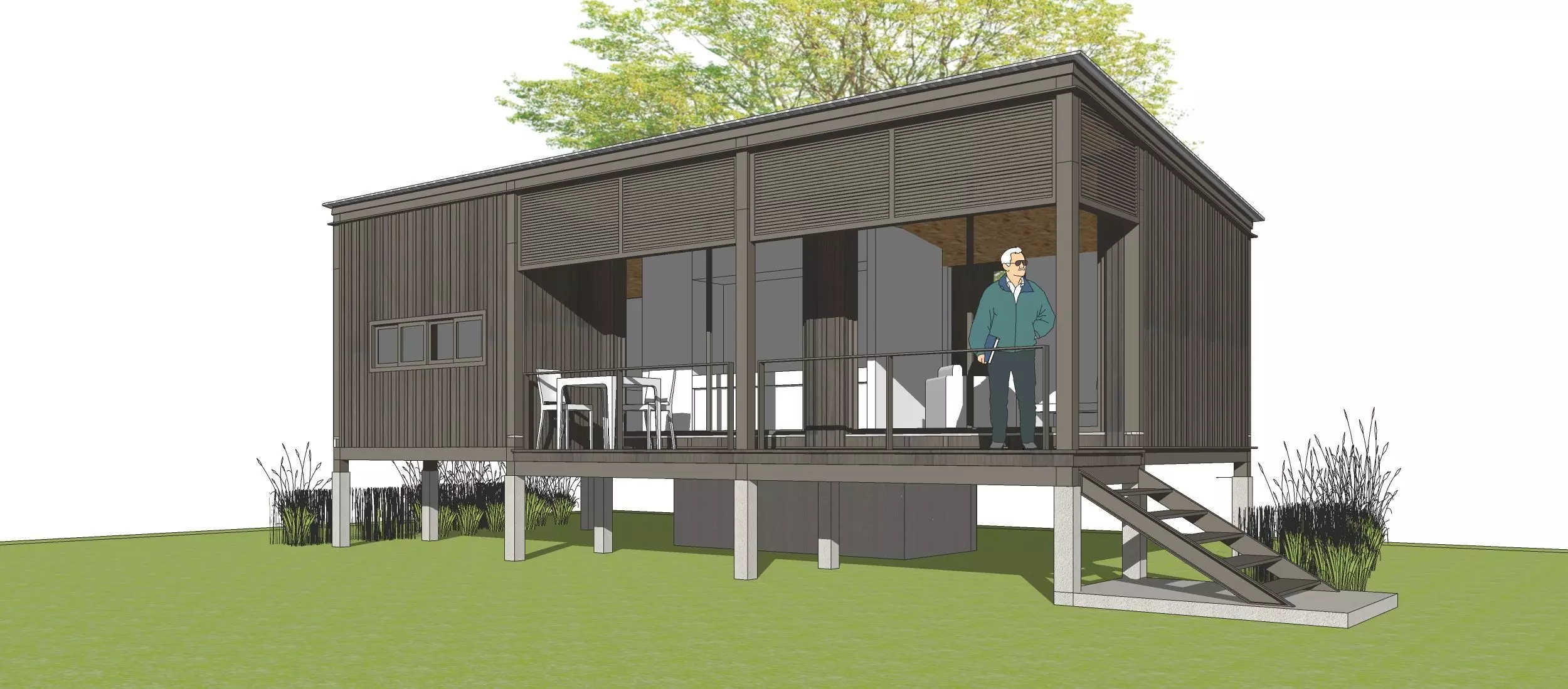 VILLA 3X9m 3D model