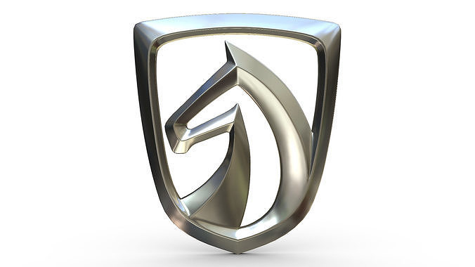 baojun logo 3D model