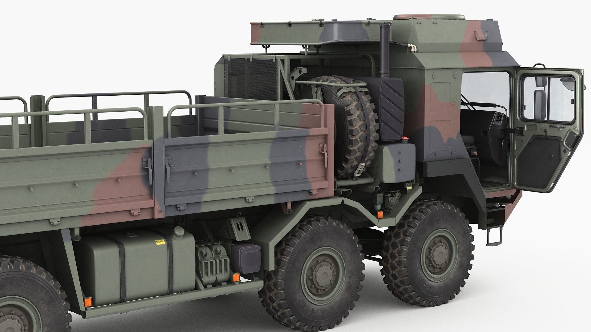 MAN HX77 3D model_11