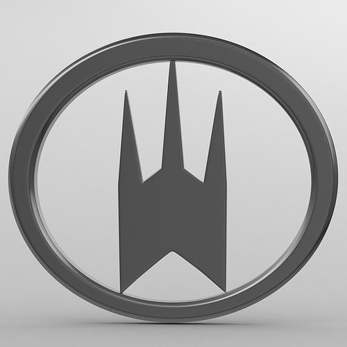 baz  logo 3D model