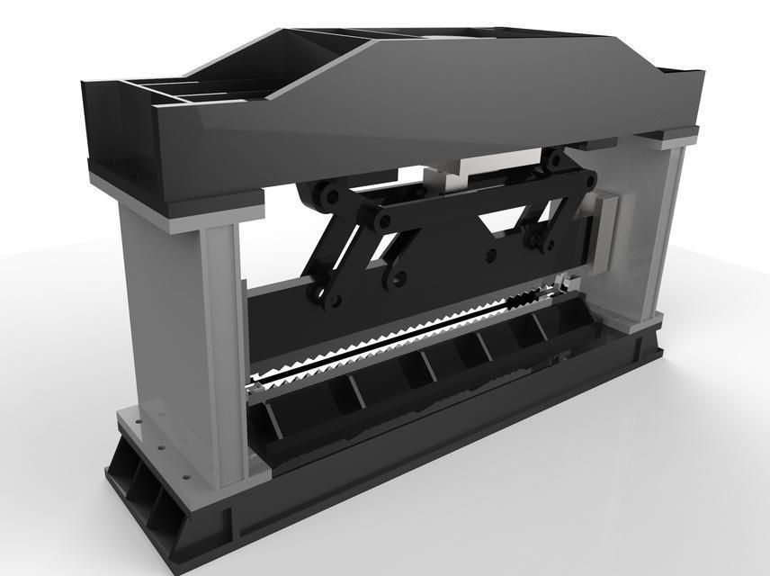 cutting machine Free 3D model_1