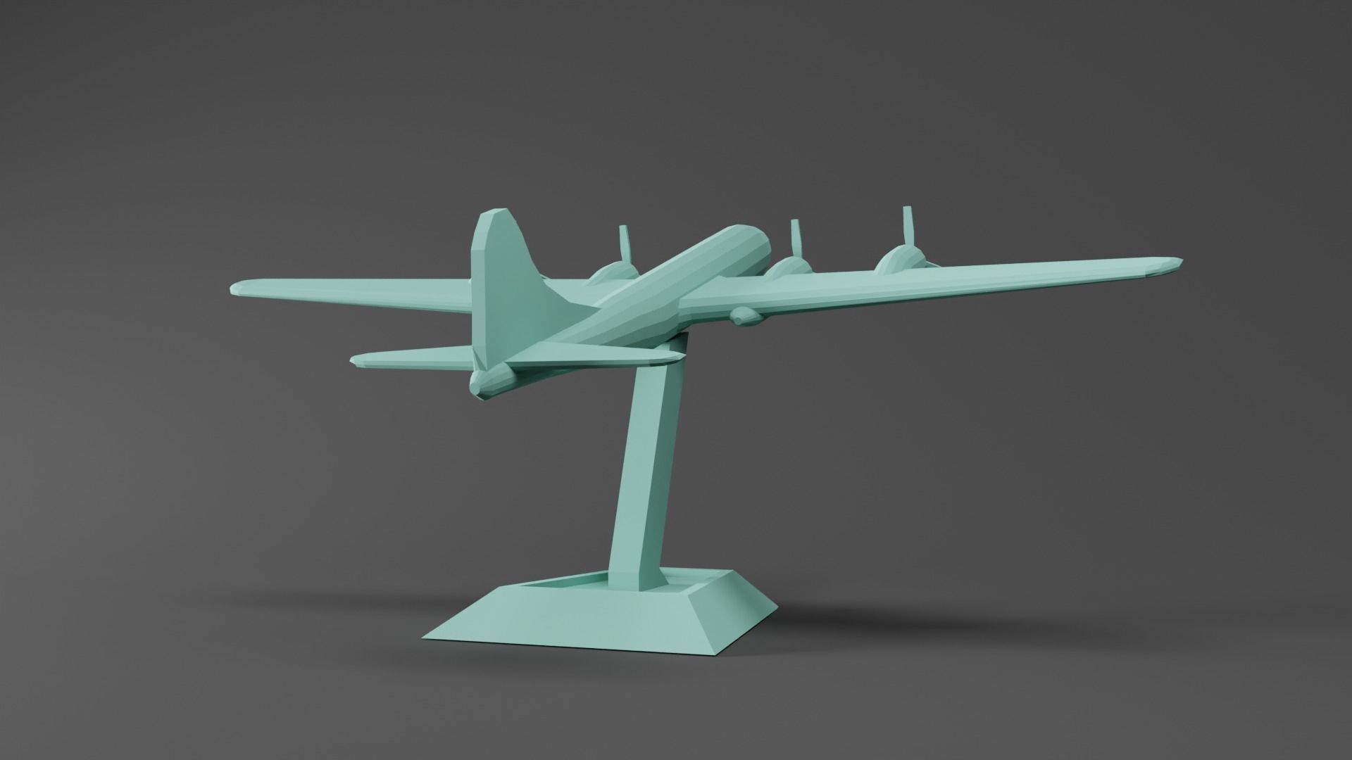 B-29 Superfortress Plane 3D print model_1
