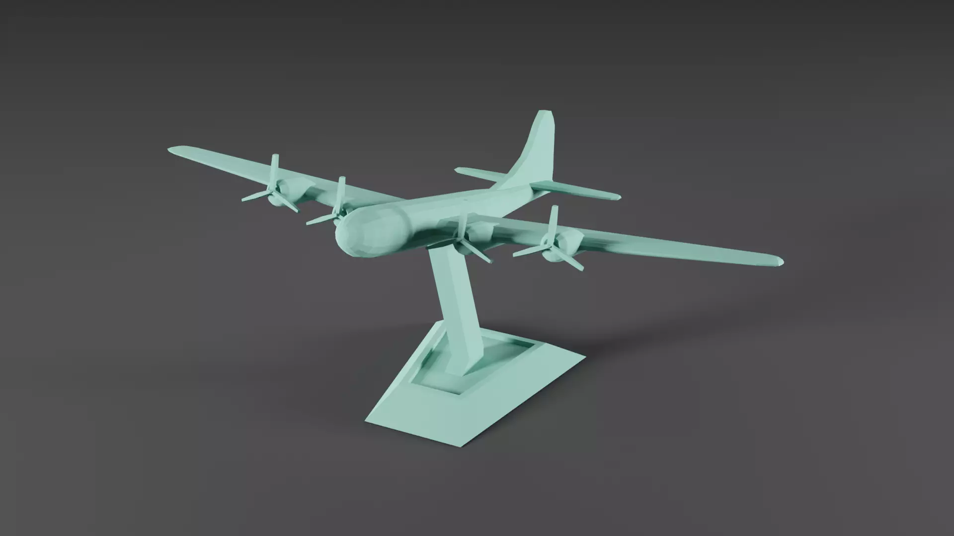 B-29 Superfortress Plane 3D print model_0