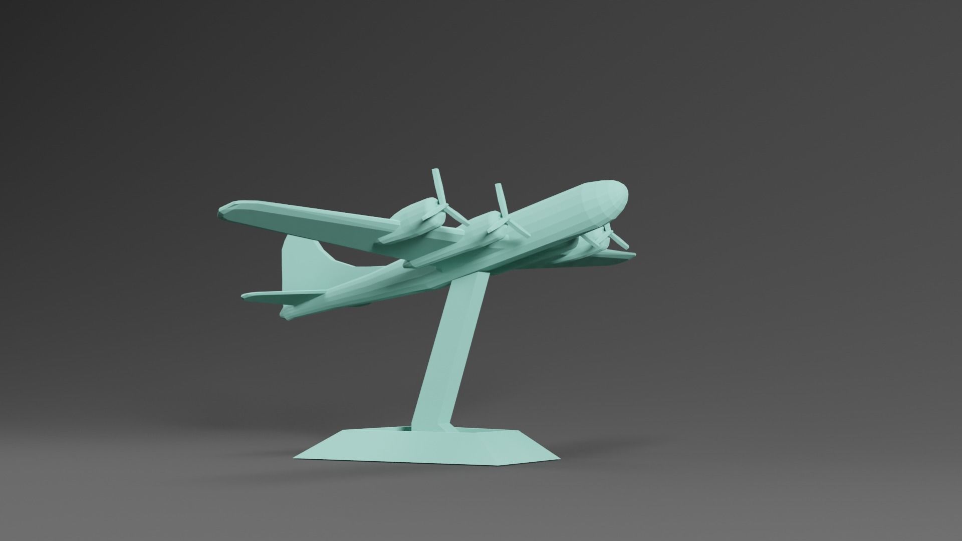 B-29 Superfortress Plane 3D print model_3