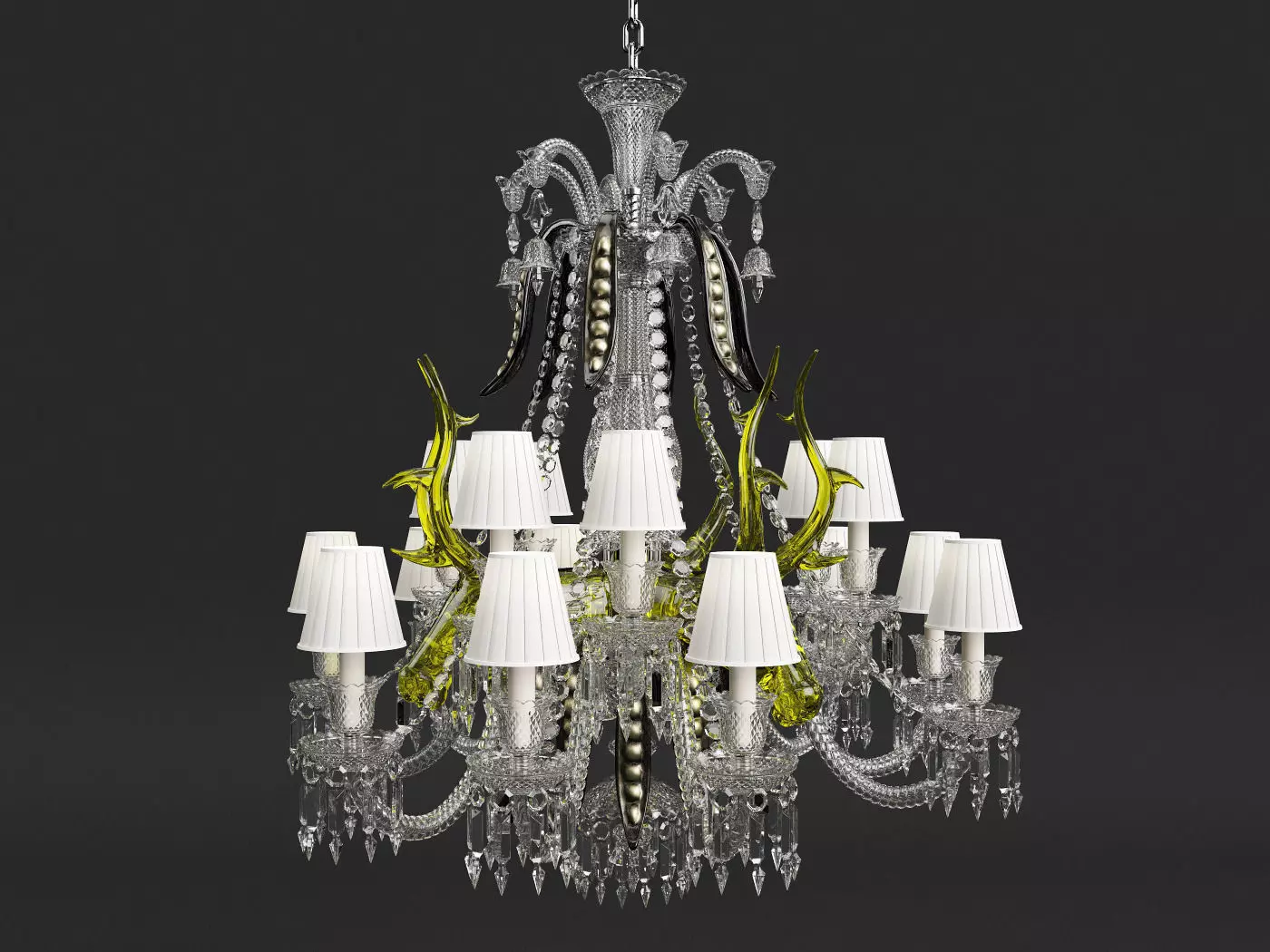 Baccarat Etrange Zenith - Philippe Stark 3D model_0