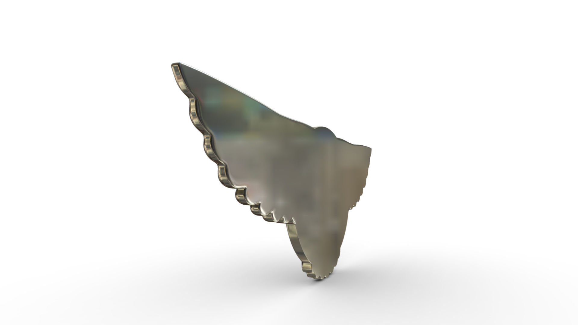 bentley logo 3D model_3