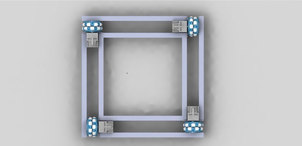 mobile robot base Free 3D model_1