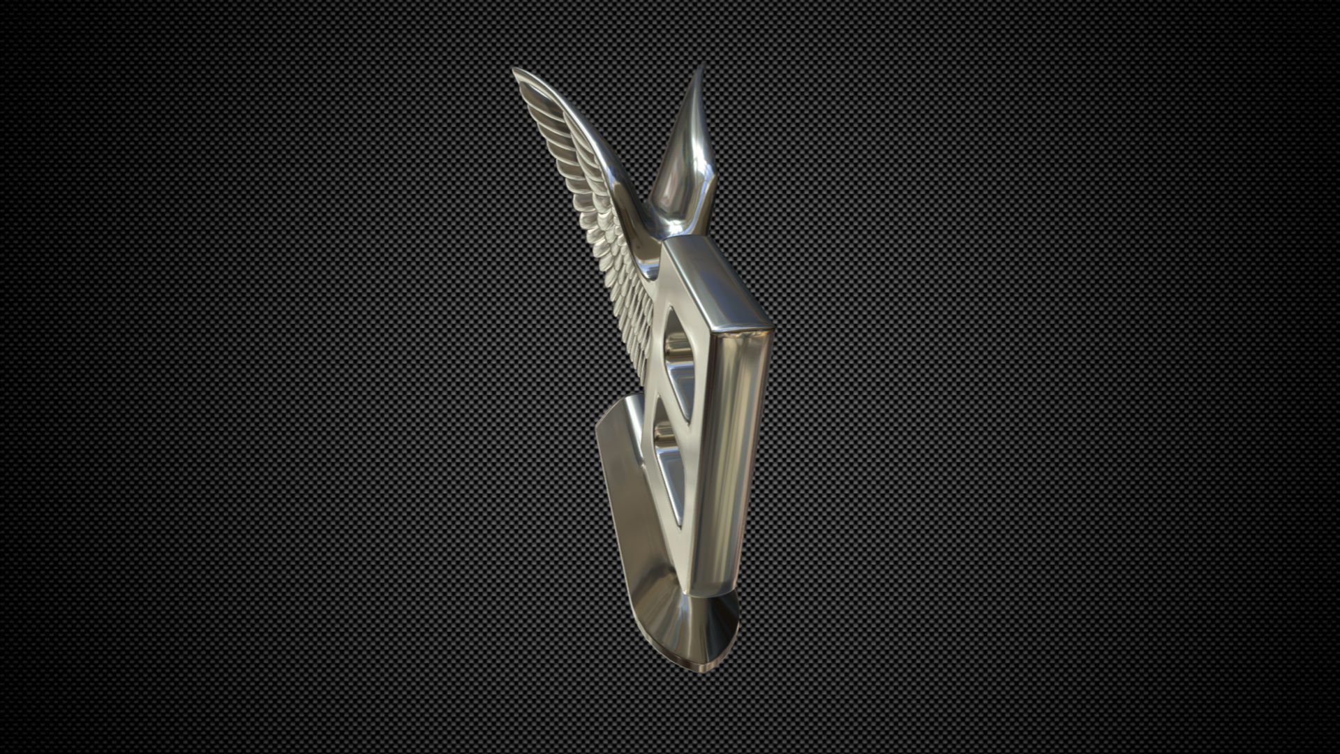 bentley logo 3D model_6