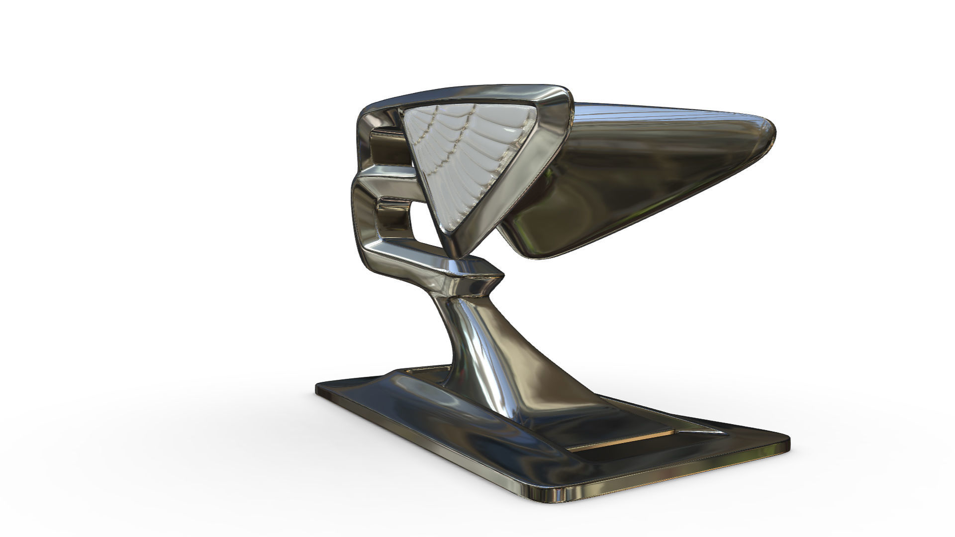 bentley logo 3D model_2