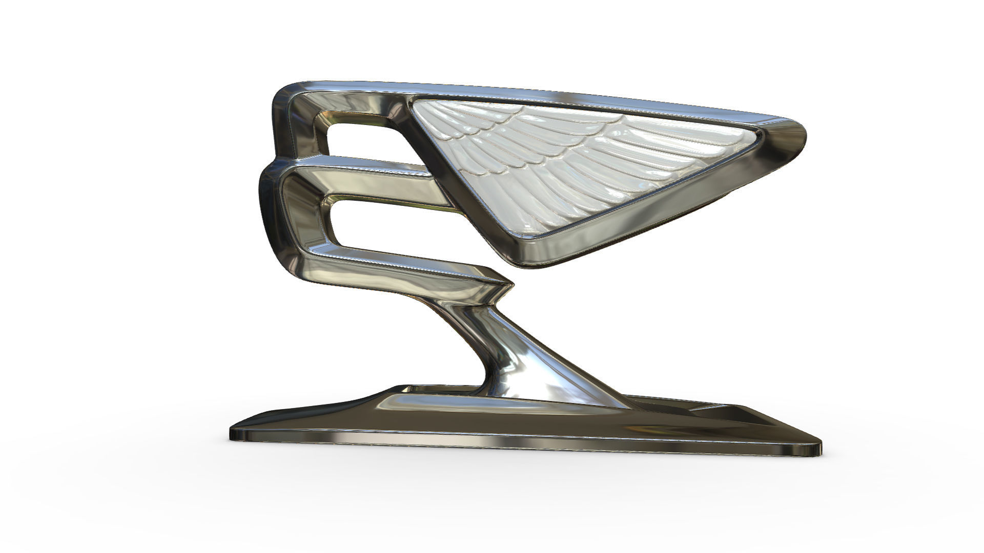 bentley logo 3D model_1