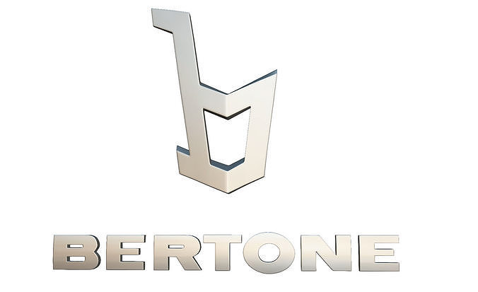bertone logo 3D model