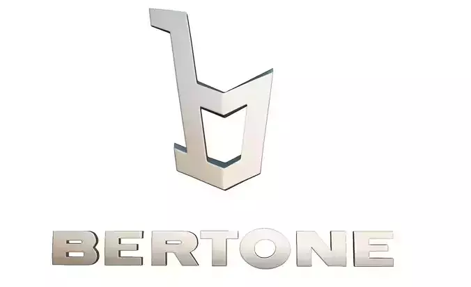 bertone logo 3D model