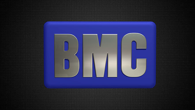 bmc logo 3D model