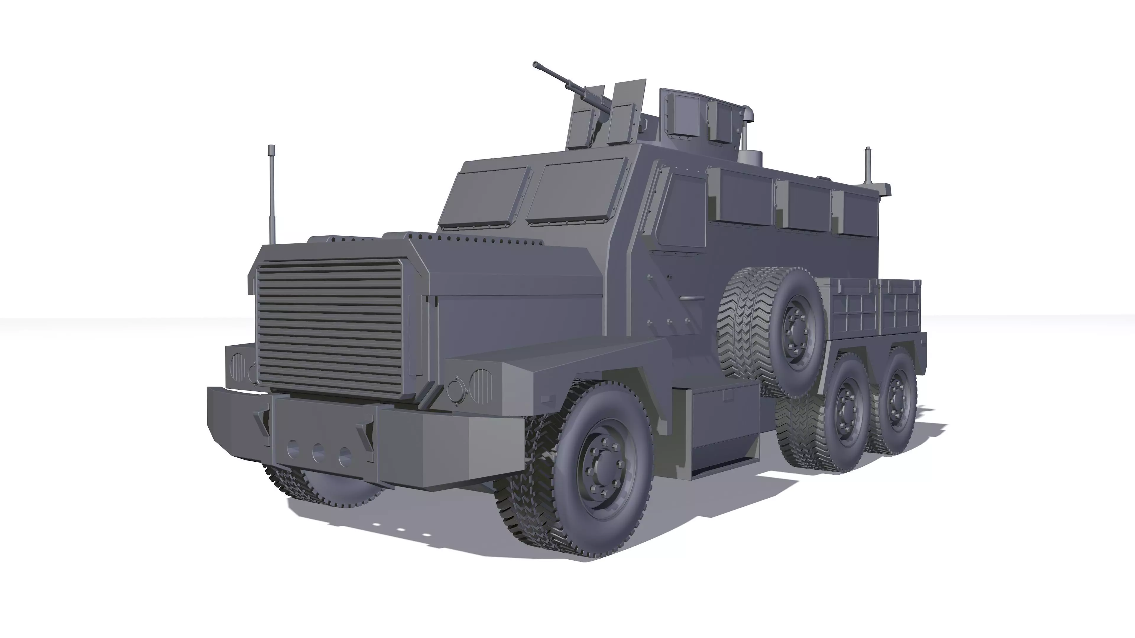 COUGAR ARMORED VEHICLE 3D model