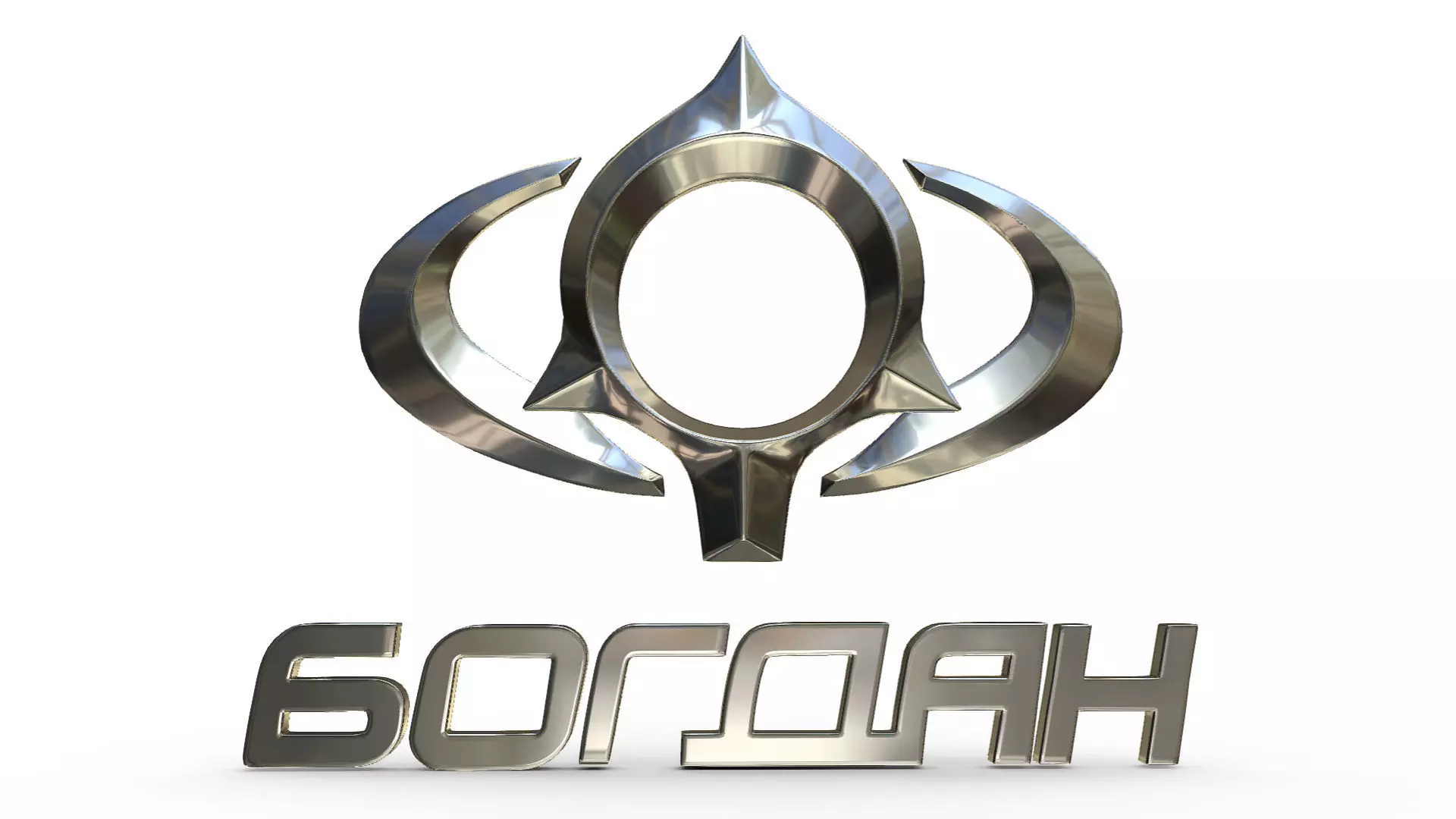 bogdan logo 3D model_0