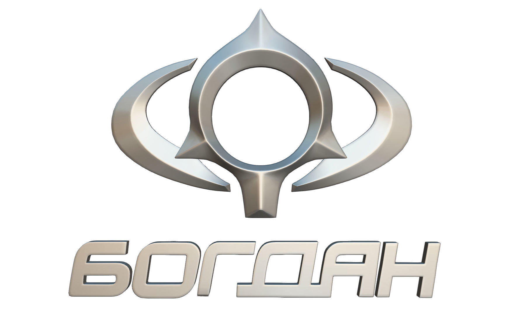 bogdan logo 3D model_5