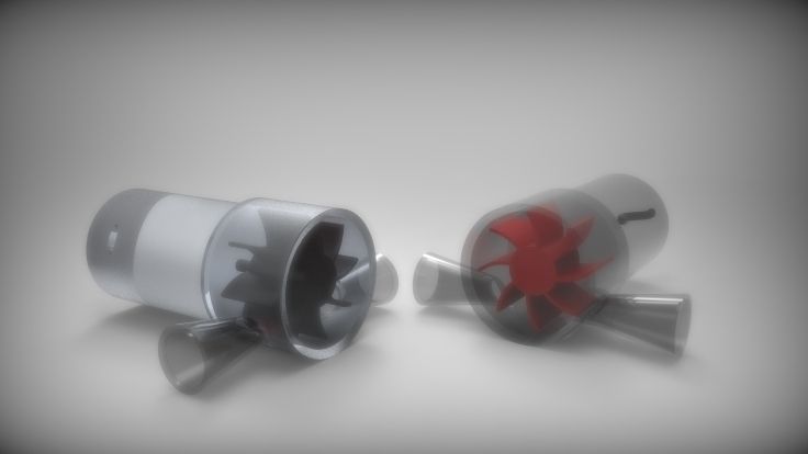 turbine generator  Free 3D model_1