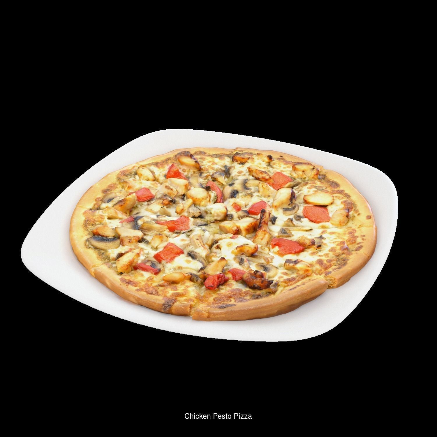 High quality pack of restaurant 3d food models  3D Model Collection_112