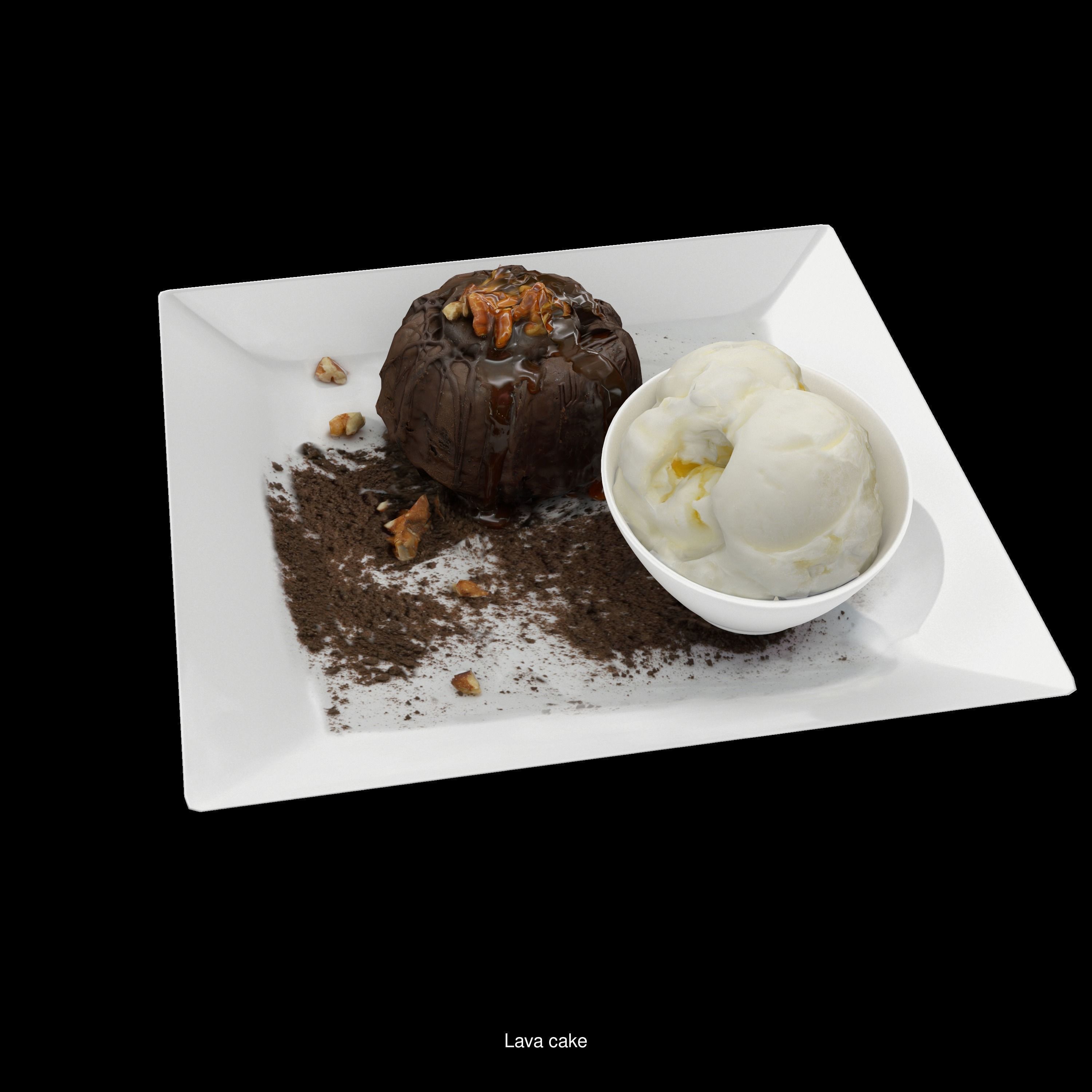 High quality pack of restaurant 3d food models  3D Model Collection_155