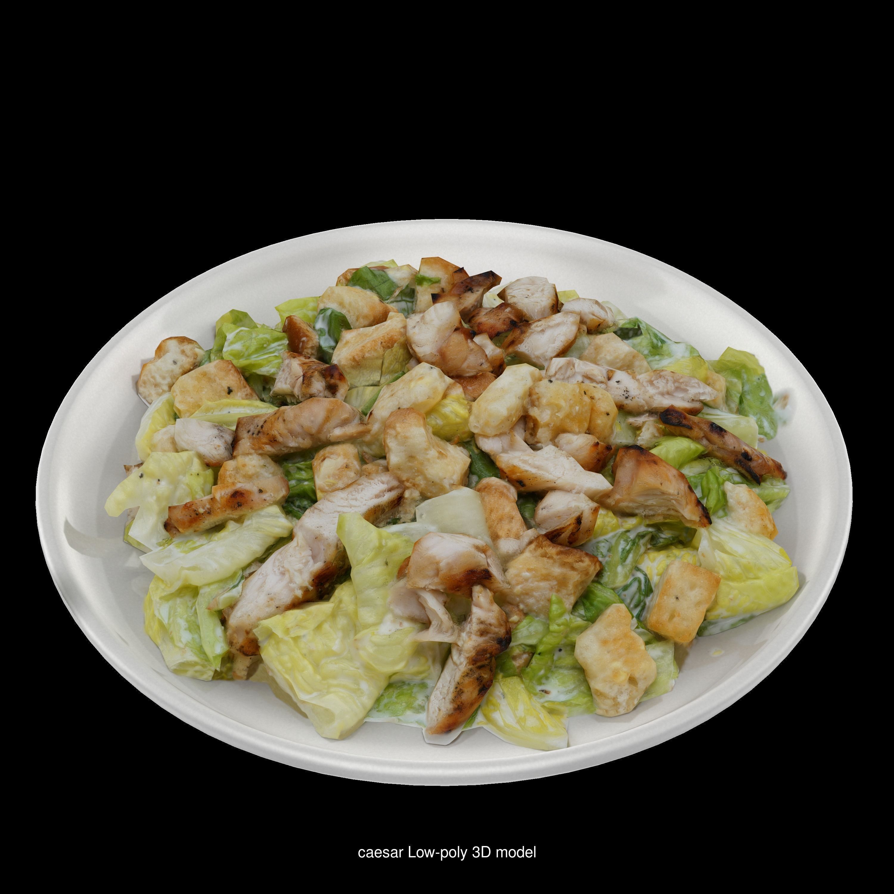 High quality pack of restaurant 3d food models  3D Model Collection_146