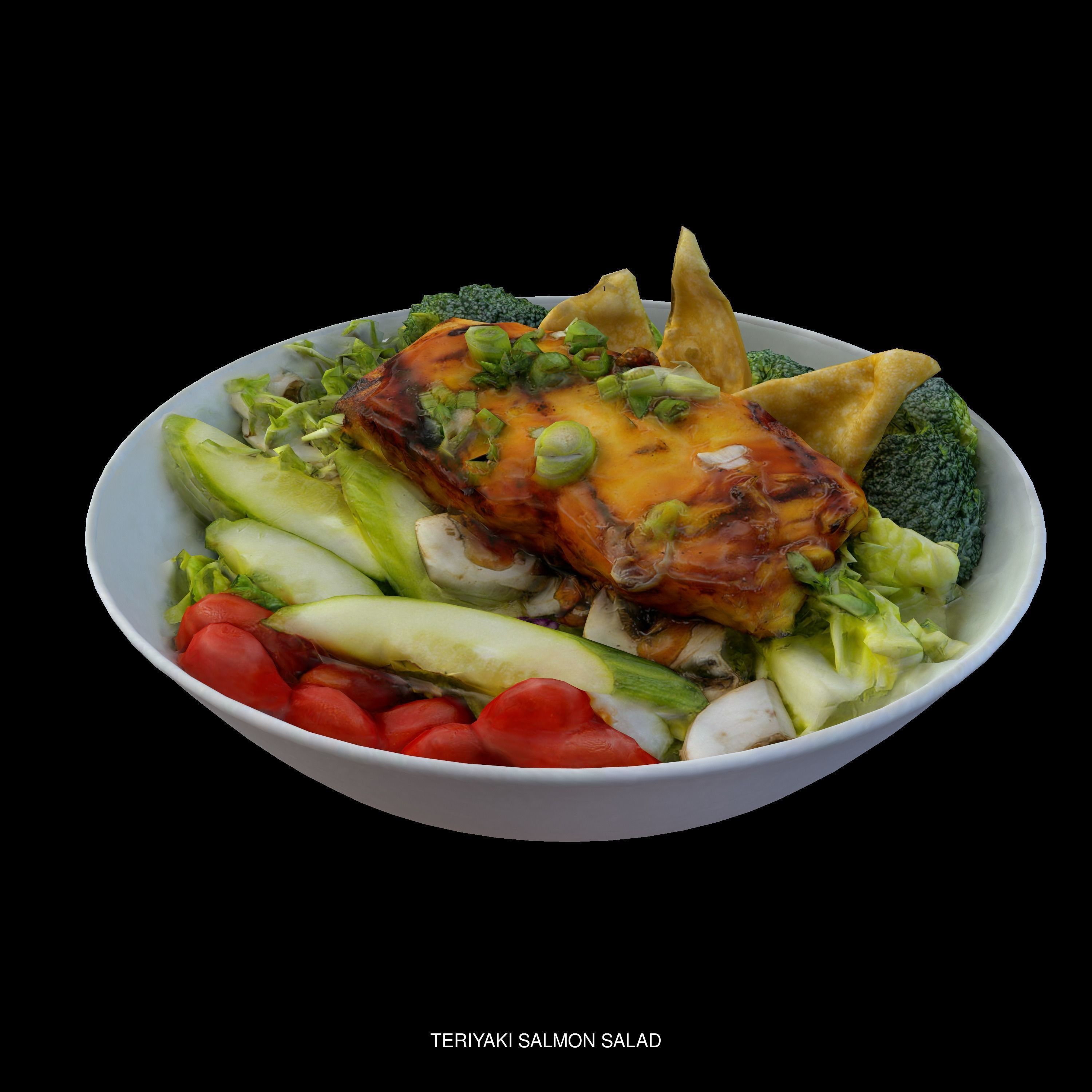 High quality pack of restaurant 3d food models  3D Model Collection_121