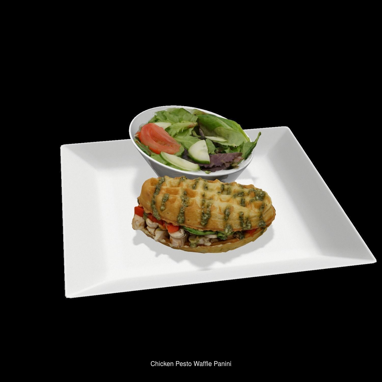 High quality pack of restaurant 3d food models  3D Model Collection_172