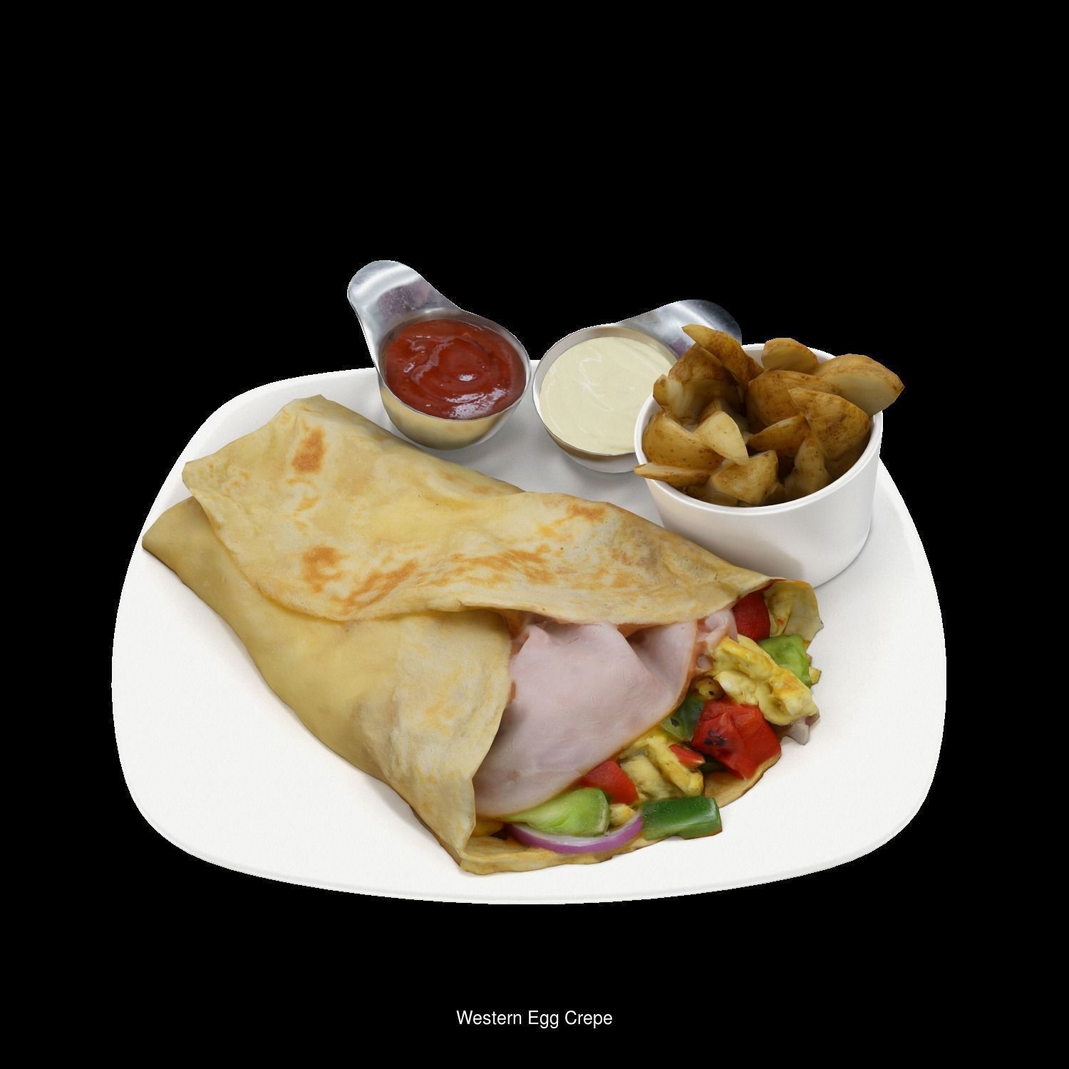 High quality pack of restaurant 3d food models  3D Model Collection_163