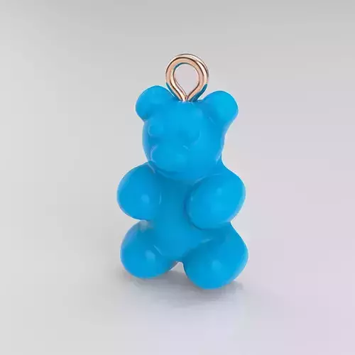 NOSTALGIA BEAR Pendant 3D print model