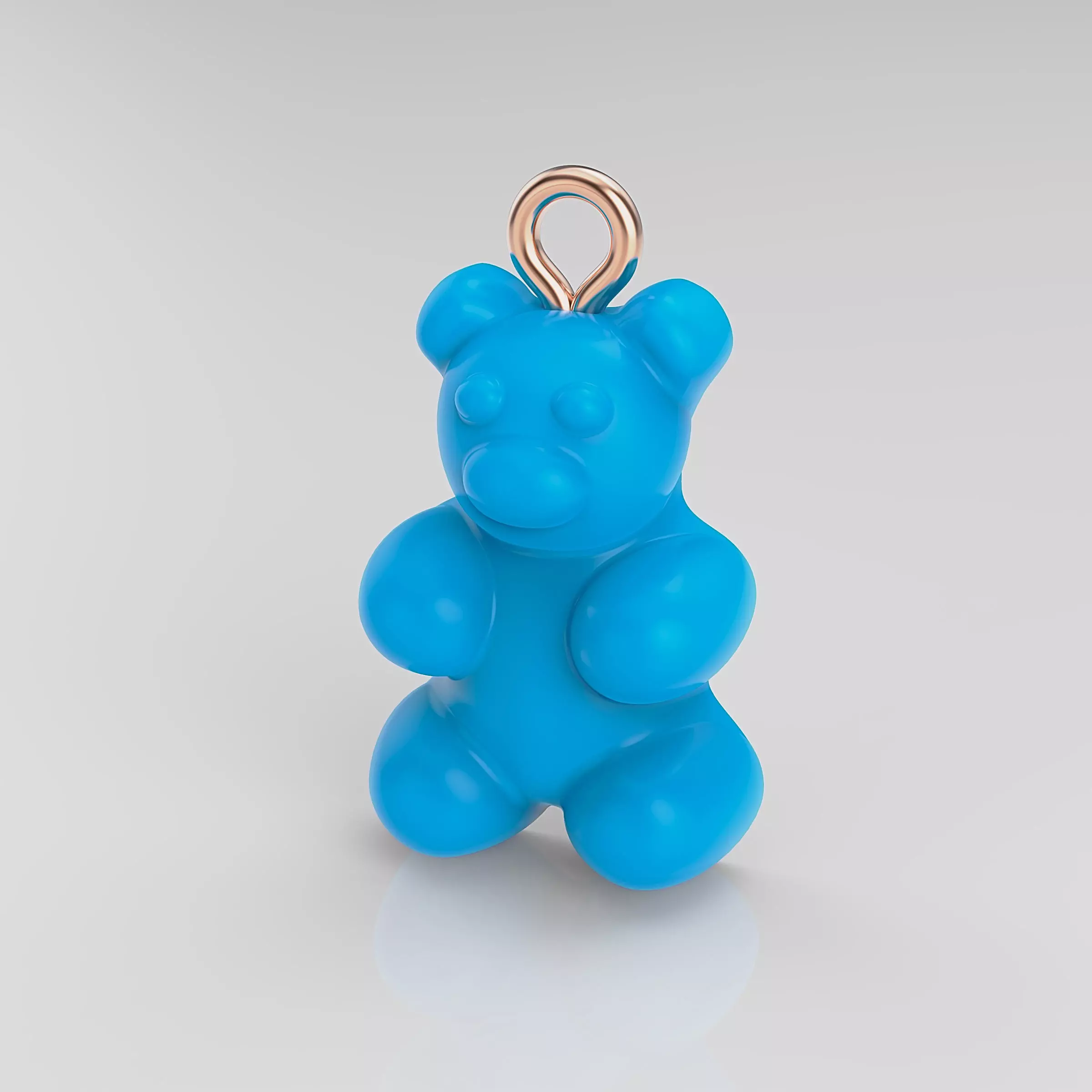 NOSTALGIA BEAR Pendant 3D print model