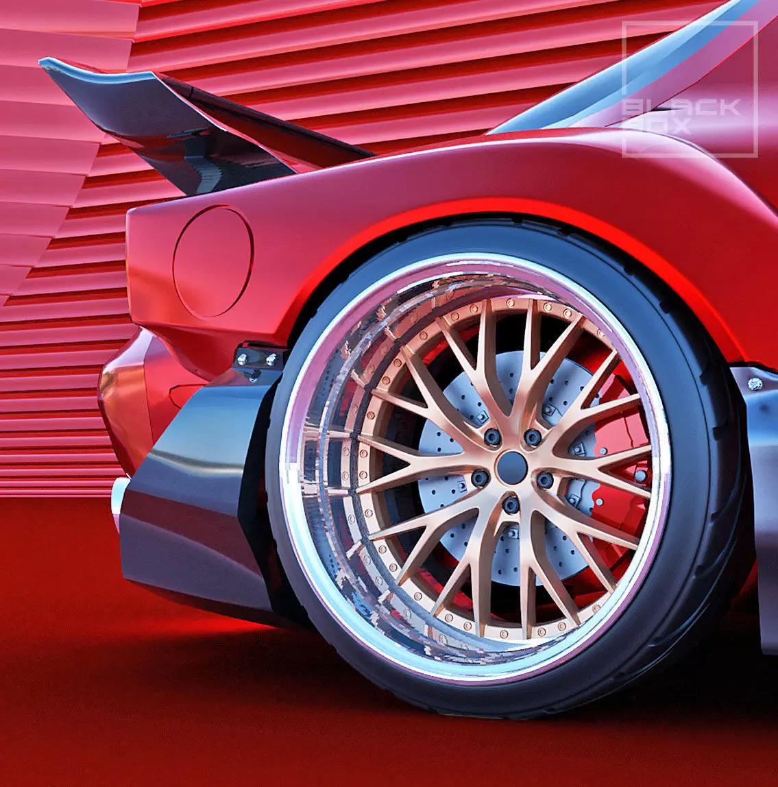 LXS WHEEL SET FRONT AND REAR 3 OFFSETS STL Miniatures 3D print model_0