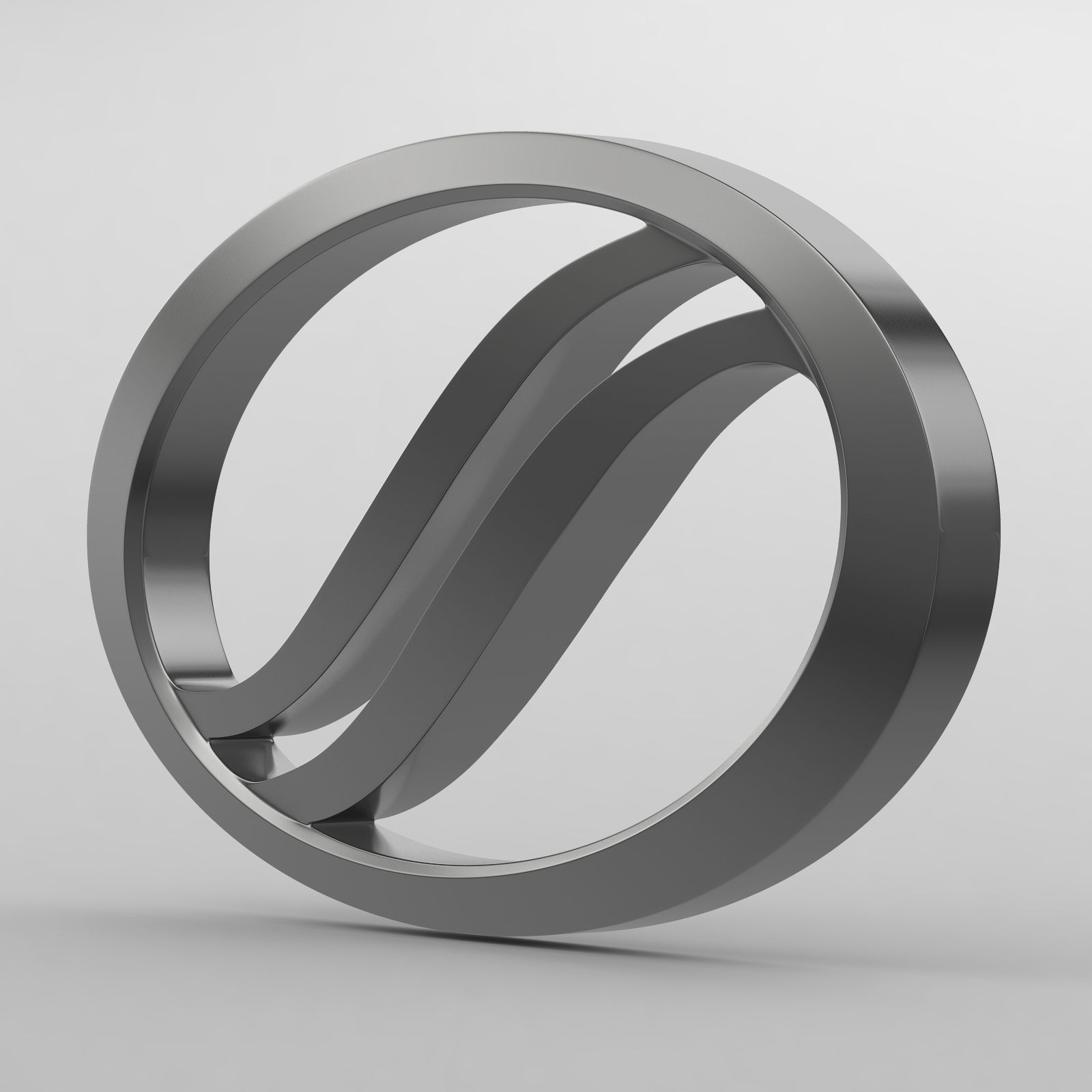 btz logo 3D model_2