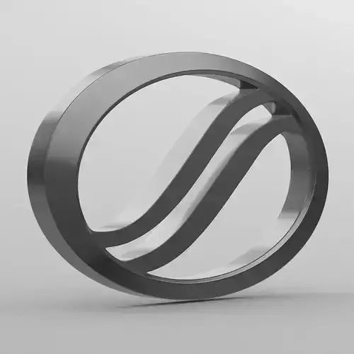 btz logo 3D model