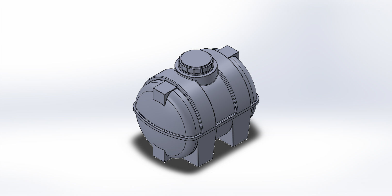 water tank 3D model_3