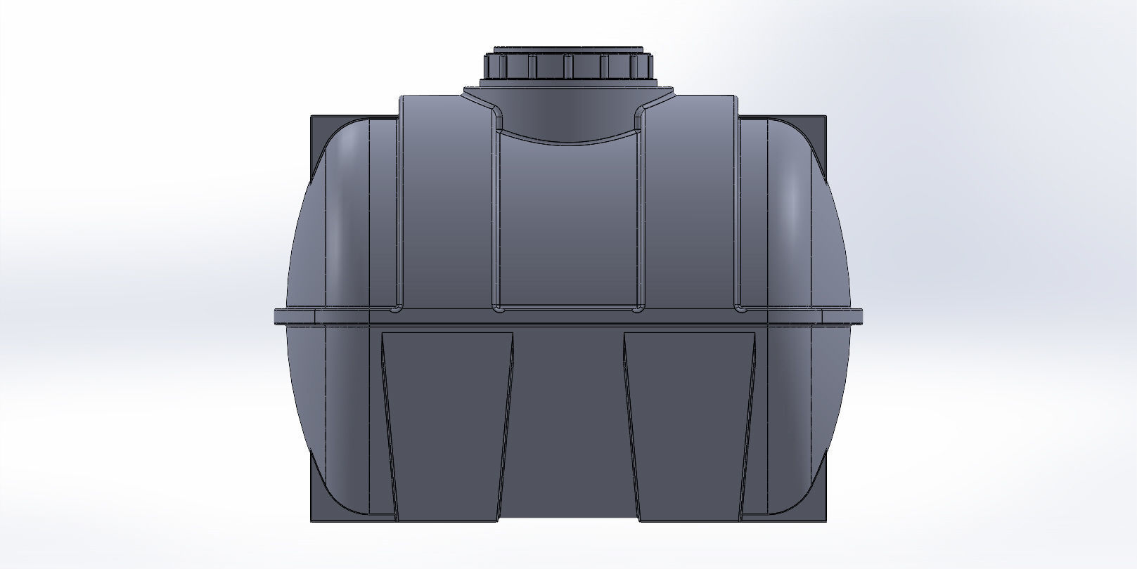 water tank 3D model_2