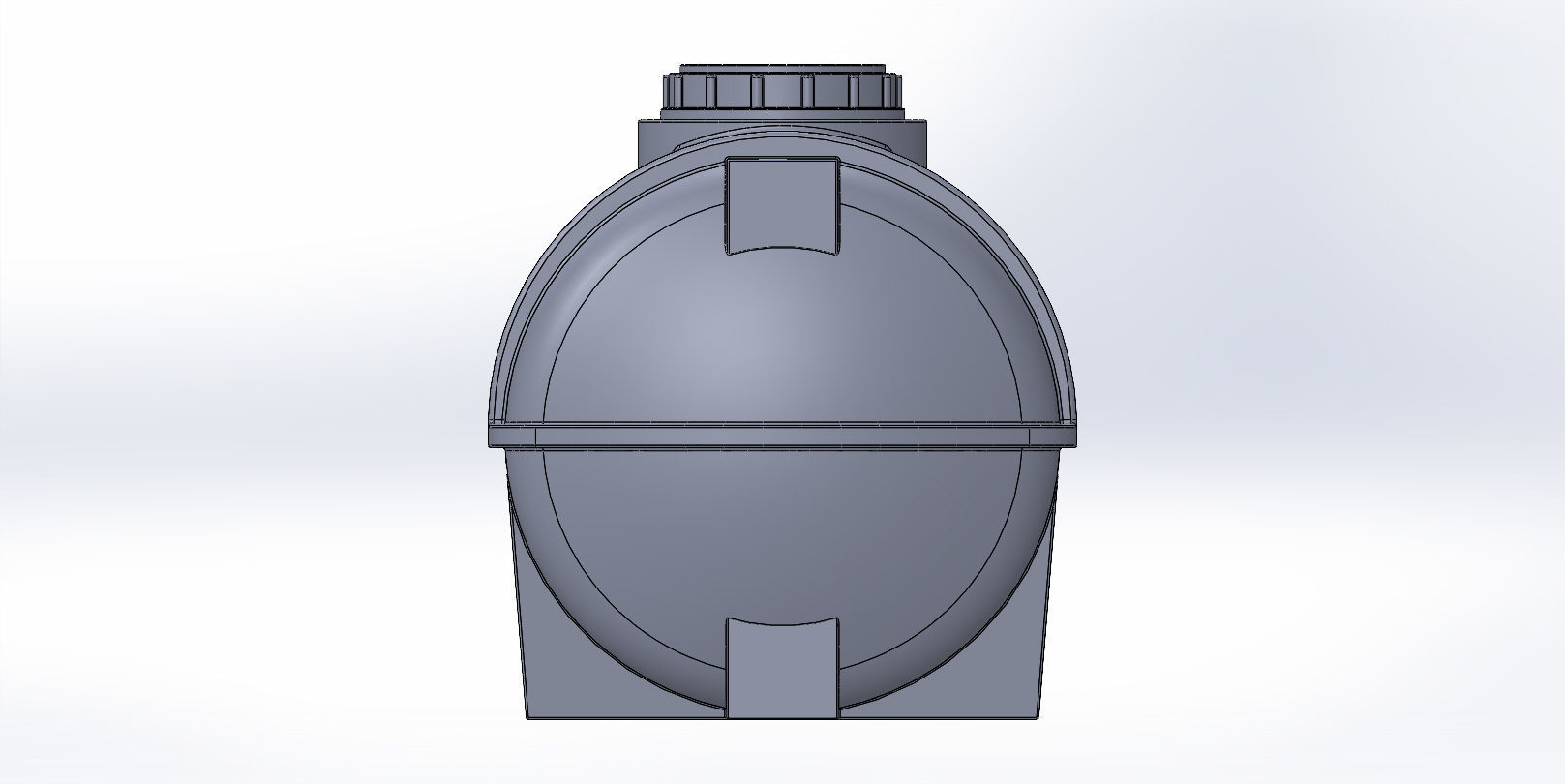 water tank 3D model_1
