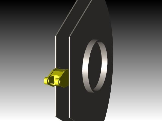 Excavator Project Free 3D model_11