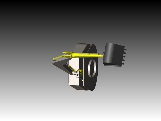 Excavator Project Free 3D model_8