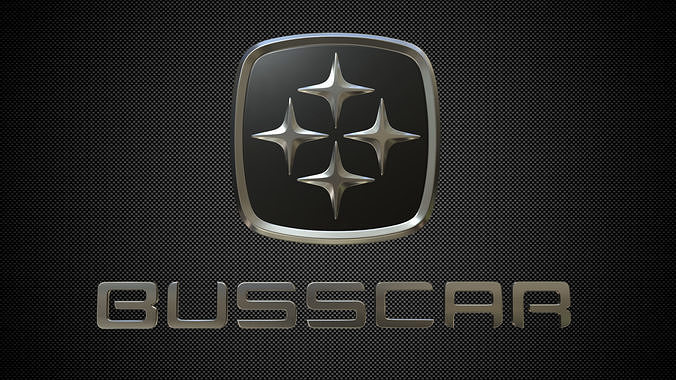 busscar logo 3D model