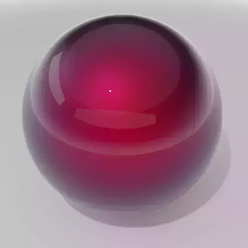 Metal flake paint shader 3D model