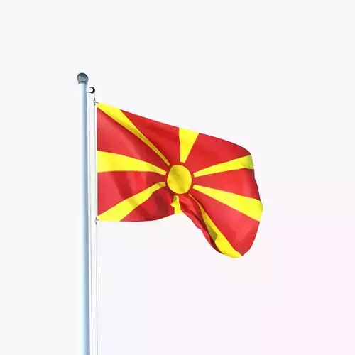 Animated Flag of Macedonia