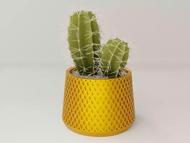 plant pot holder 83 3D print model