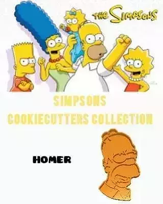 Wonderful Simpsons Character Homer Simpson Cookie Cutter 