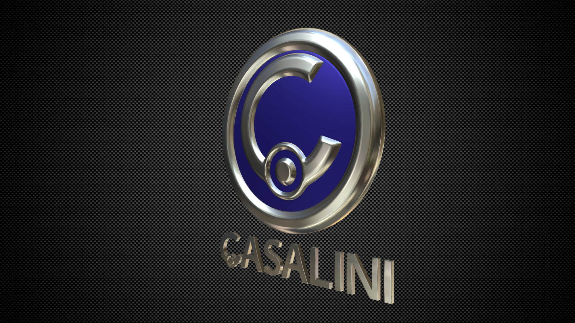 casalini logo 3D model_2