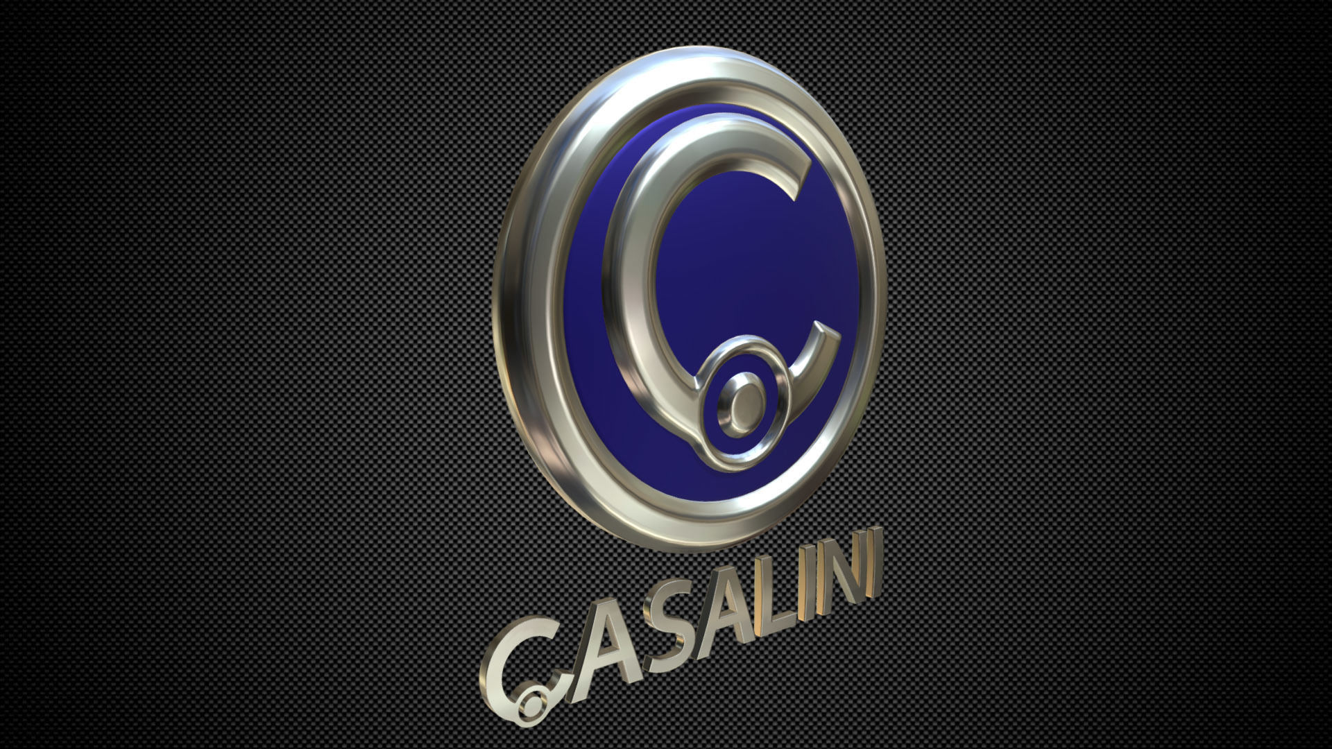 casalini logo 3D model_1