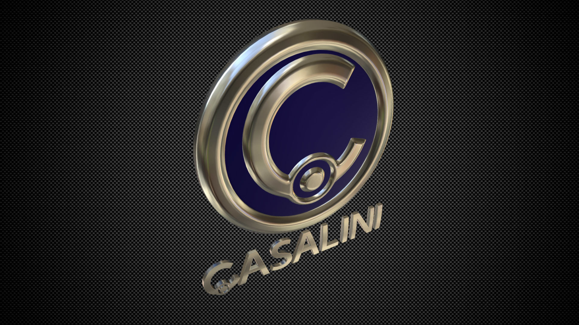 casalini logo 3D model_3