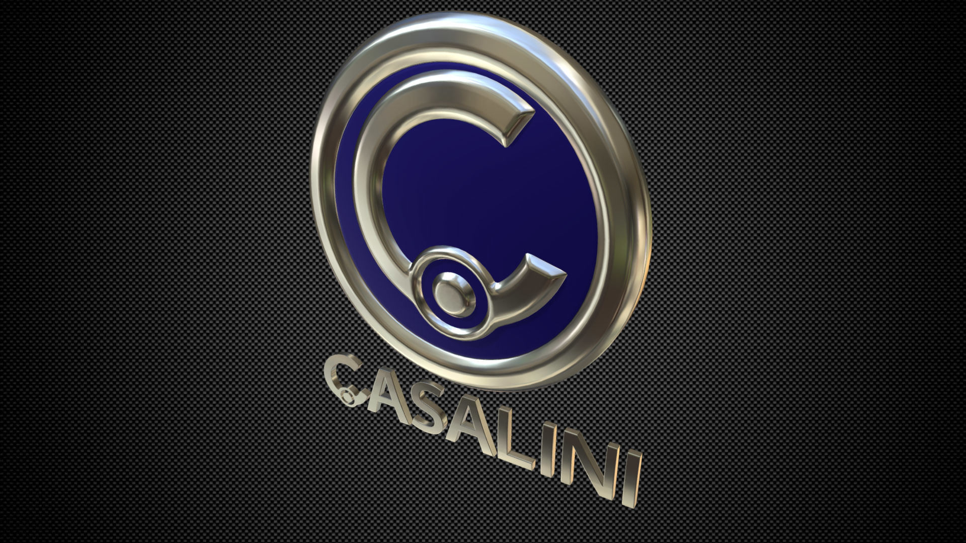 casalini logo 3D model_5