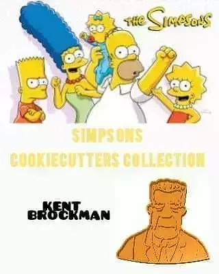 Wonderful Simpsons Character Kent Brockman Cookie Cutter 