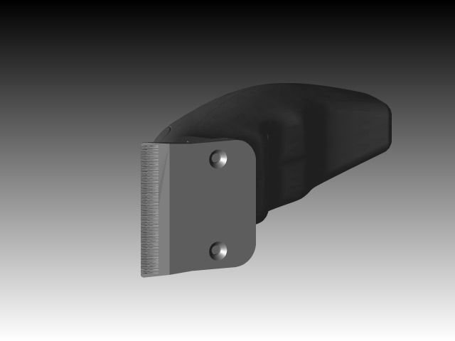 Hair cutting machine Free 3D model_8