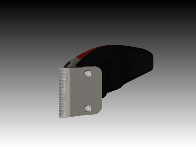 Hair cutting machine Free 3D model_5